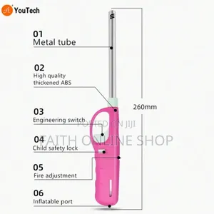Kitchen Candle Lighter Metal Abs Butane Gas Stove Fireplace