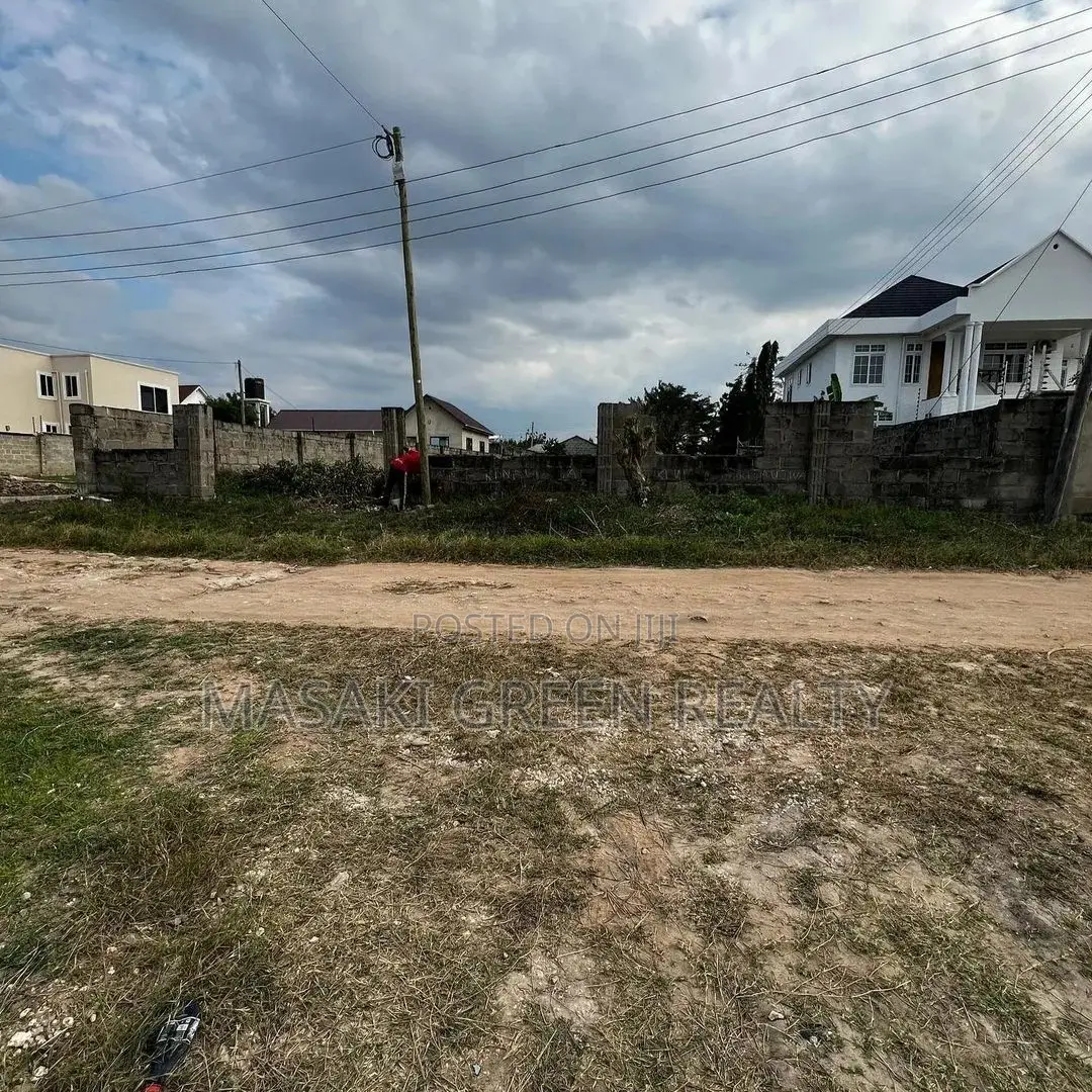 Plot for Sale at Mbweni Malindi