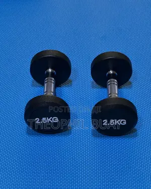 Rubber Dumbell 2.5kgs