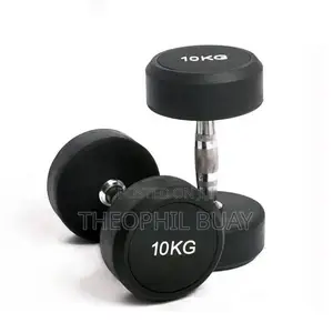 Rubber Dumbells 10kgs Pair