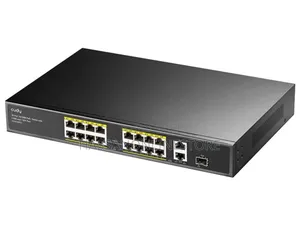 Cudy 16-Fe Poe Switch With 2 Uplink Gbe and 1 Uplink SFP