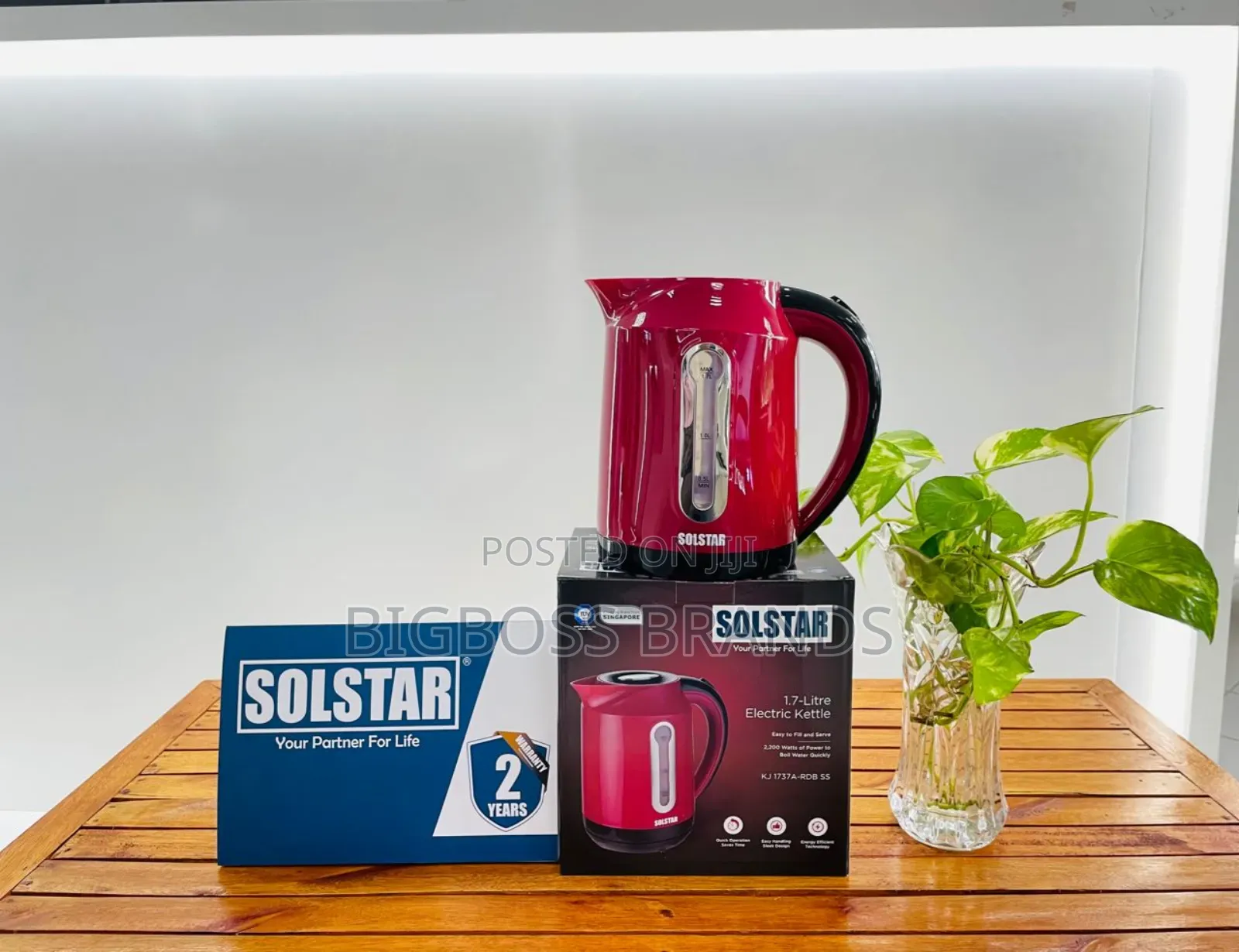Solstar Electric Kettle 1.7L