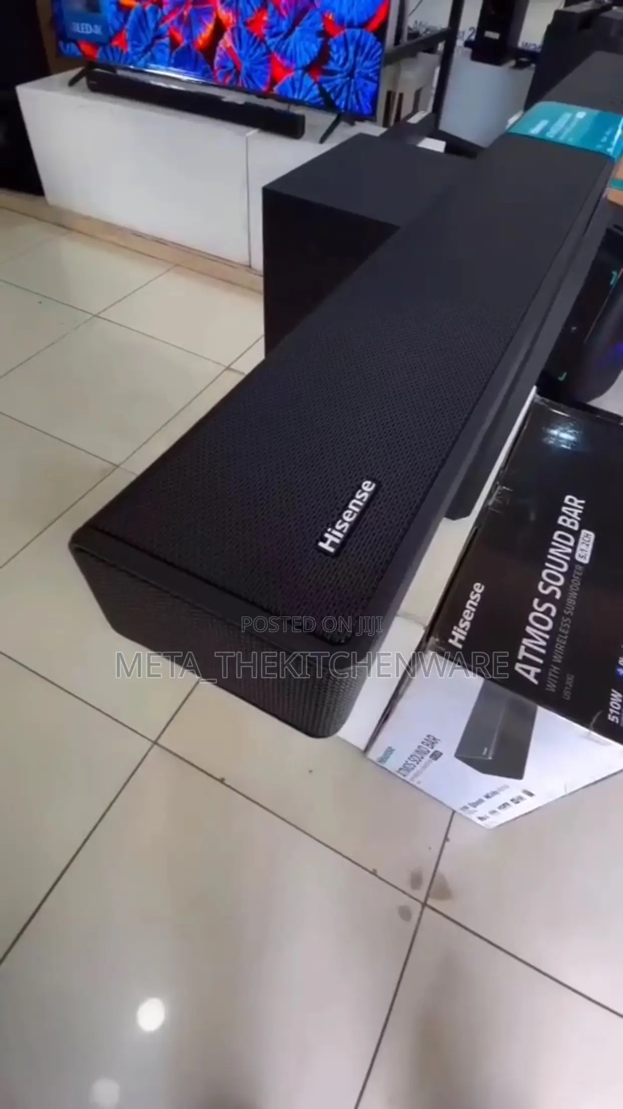 Hisense Wireless Atmos Soundbar 5.1.2ch (U5120G) 510W