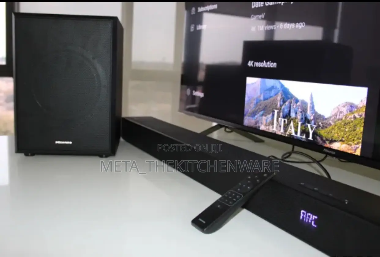 Hisense Wireless Atmos Soundbar 5.1.2ch (U5120G) 510W