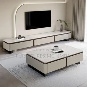 Coffee Table With It's Tv Showcase