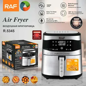 RAF 10L LED Touch Multifunction Instant Oven Smart Air Fryer