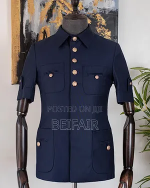 Kaunda Suti Za Kiume | Men's Safari Suits | Short Sleeves