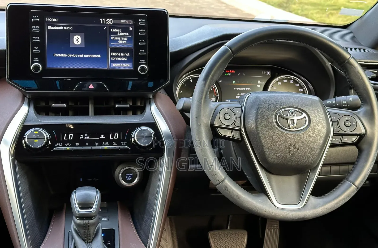 Toyota Harrier 2022 Black