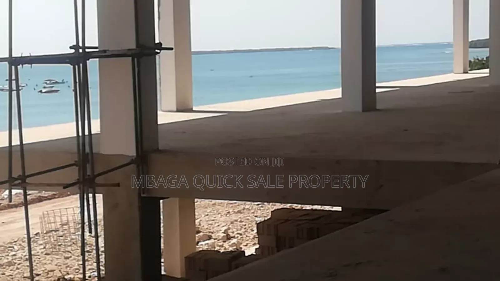 Beach Front Reustaurent Available for Rent at Masaki