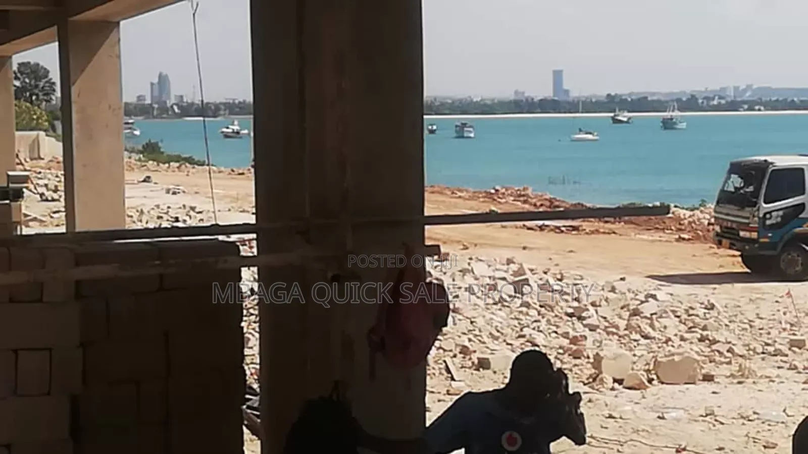 Beach Front Reustaurent Available for Rent at Masaki