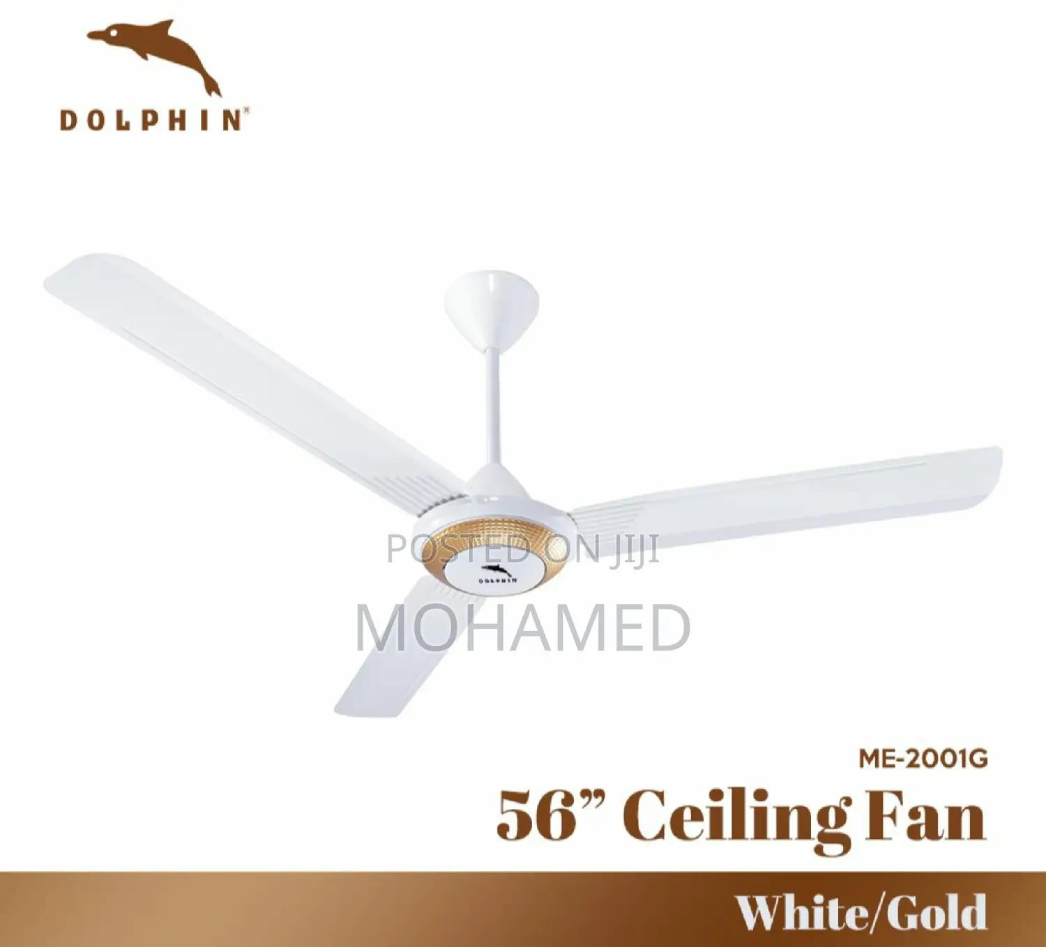 Dolphin Ceilling Fan/Feni 56 Size