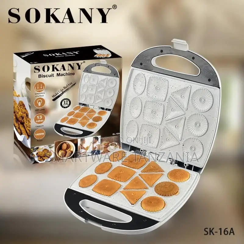 Sokany Biscuit Machine Multipurpose-non Stick Cake Maker