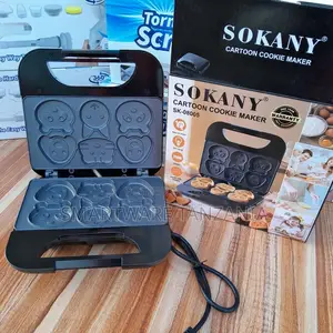 Cute Cartoon Waffle Maker Non-stick Electric Cake Maker