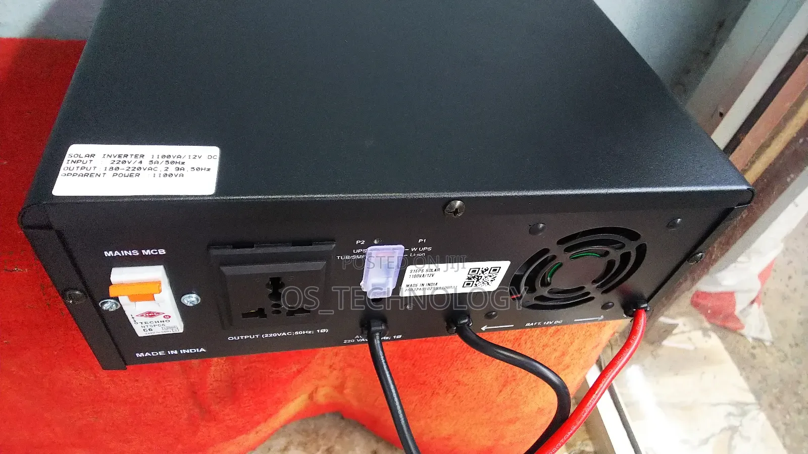 4 in 1 Original STEPS Inverter Charager 1100W Pk 2200W Pure