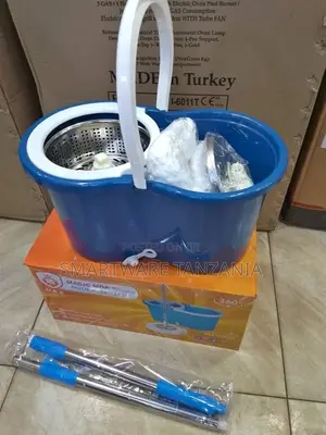 Floor Cleaner Mop With Bucket Set With Wheels, Magic Cleaner