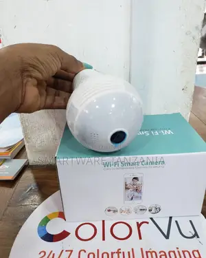 Bulb Hidden Camera Wifi Panoramic LED Light Spy Camera