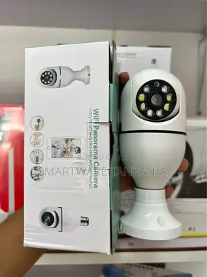 Wireless Bulb Camera Mobile App IR Night Vision 2-way Audio
