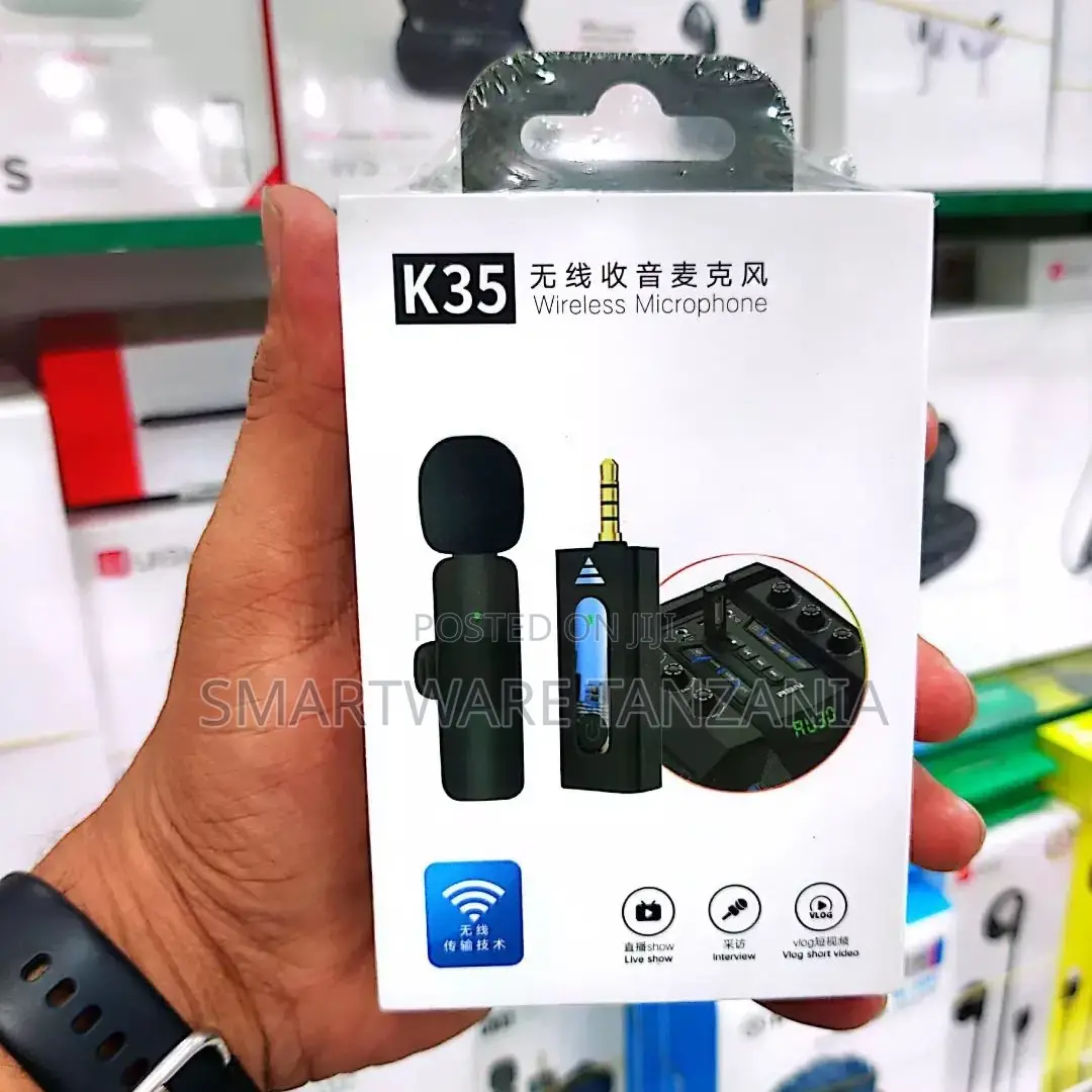 Wireless Microphone Camera Recording Collar Microphone
