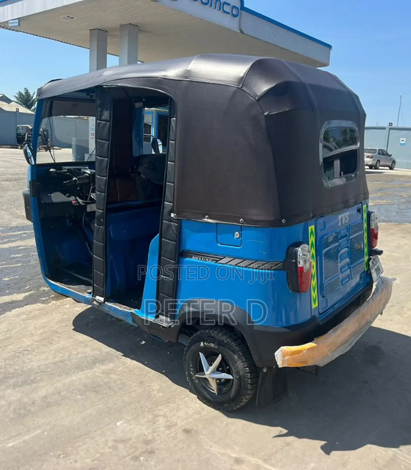 TVS King Cargo 2023 Blue