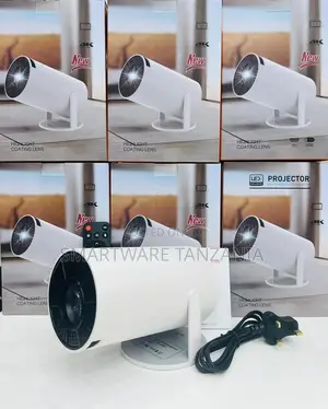 LCD LED 180° Rotation Portable Projector With Android 11