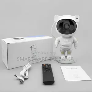 Astronaut Star Projector Galaxy Night Light With Remote
