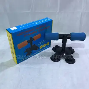 High Adjustable Portable Sit-up Floor Bar Exercise Stand