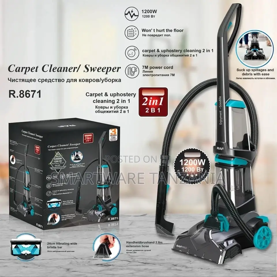 Wet Dry Vacuum Cleaner Floor Washer And Mop 3 In 1 Upright