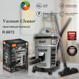 RAF Vacuum Cleaner 25L Large Capacity R.6672 3000W
