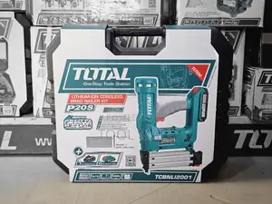 Total Nailer Gun, Set Cordless Lithium Ion Tcbnli2001
