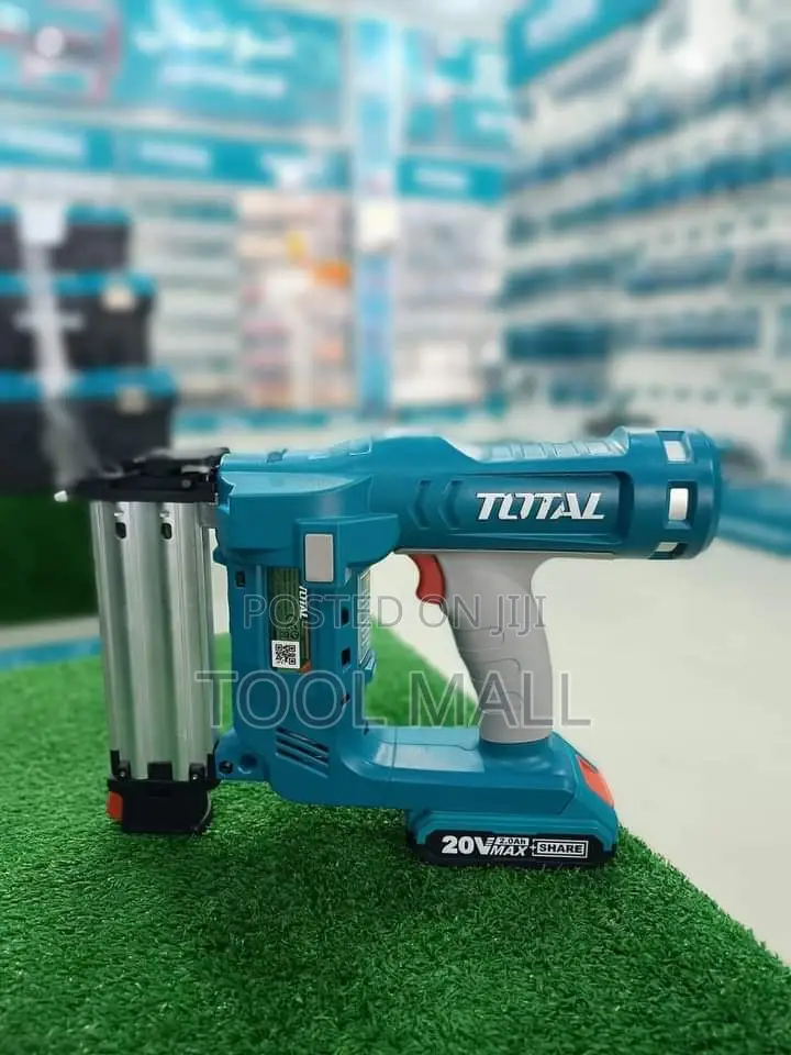 Total Nailer Gun, Set Cordless Lithium Ion Tcbnli2001