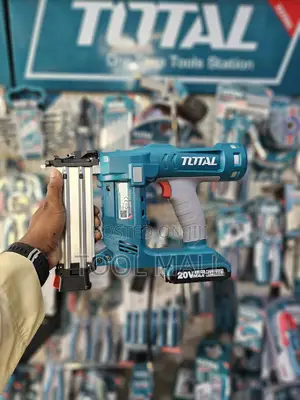 Total Nailer Gun, Set Cordless Lithium Ion Tcbnli2001
