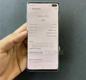 Samsung Galaxy S10 Plus 128 GB White