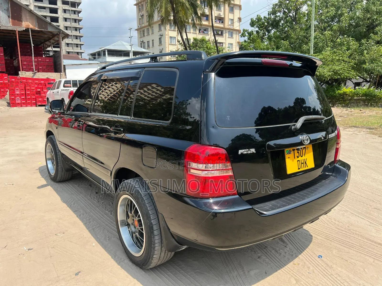 Toyota Kluger 2002 Matt Black