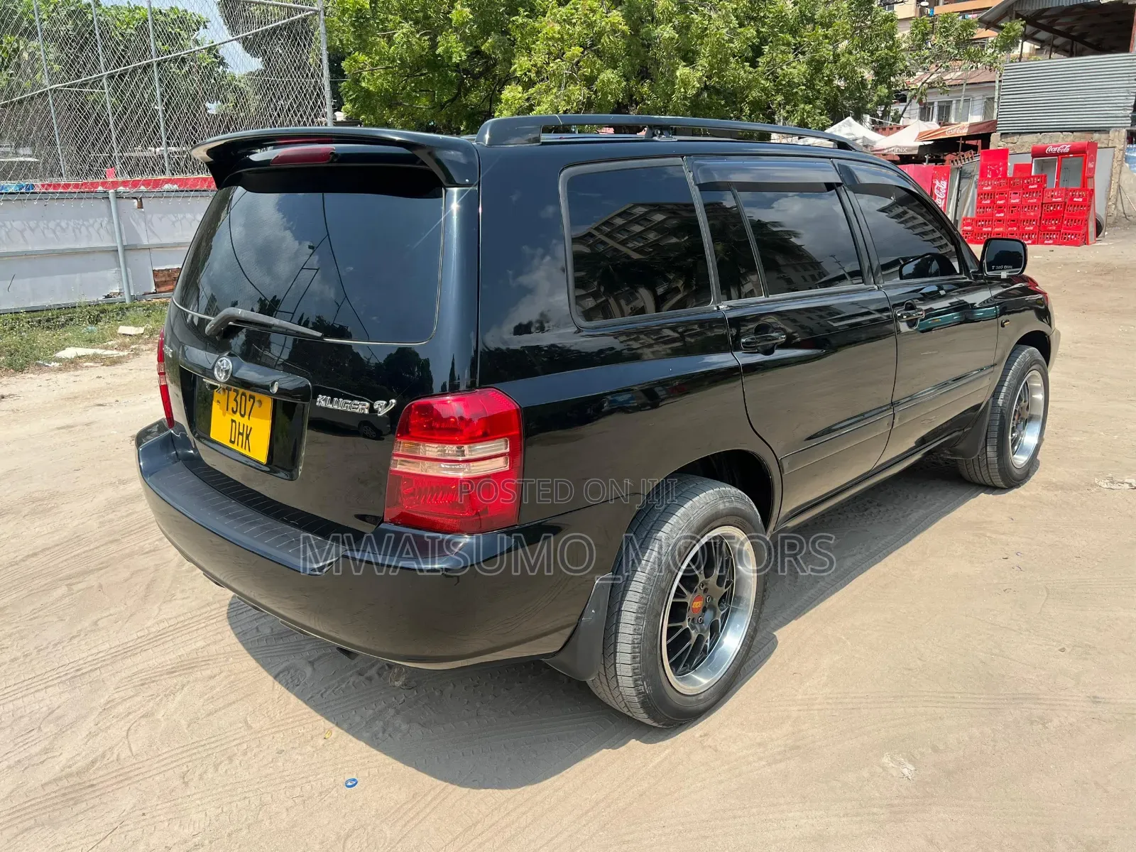 Toyota Kluger 2002 Matt Black