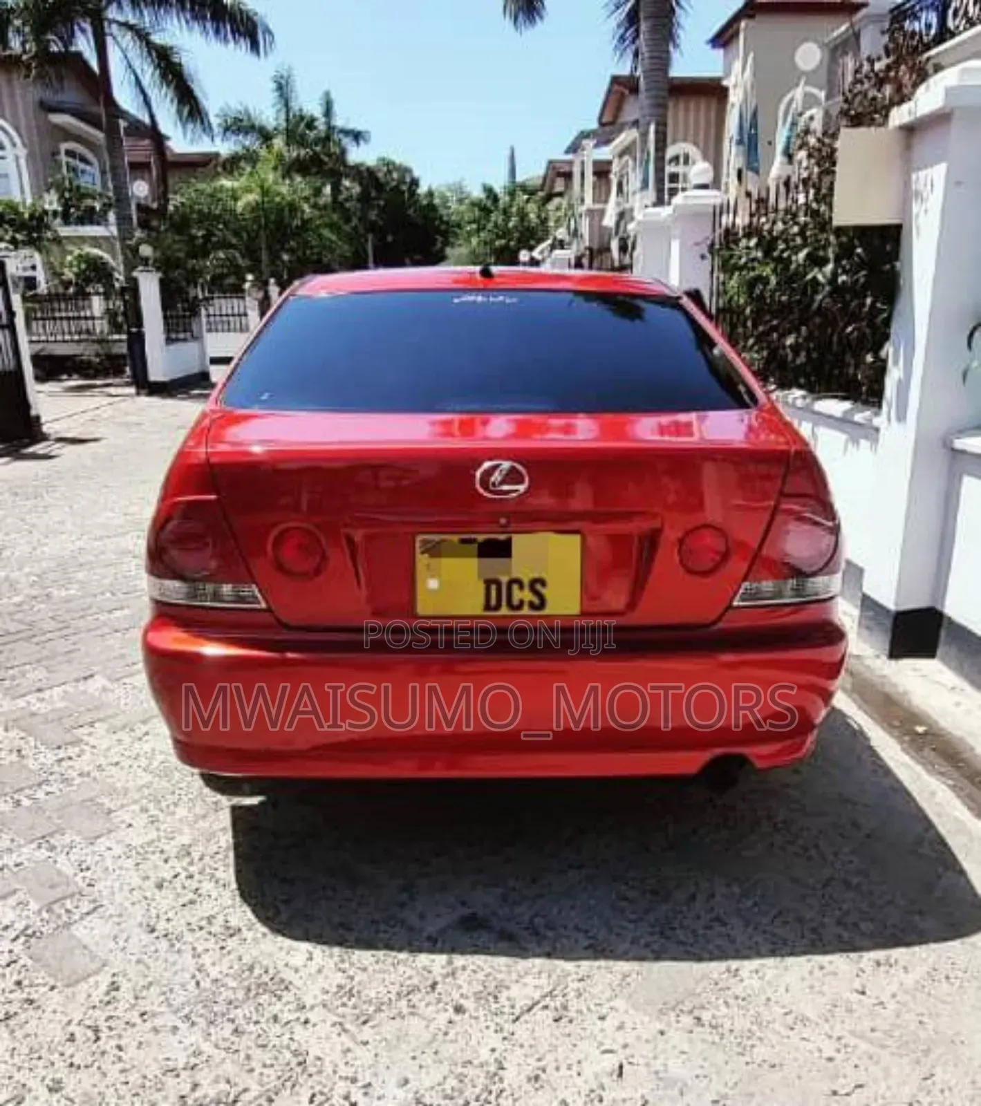Toyota Altezza 2003 Red