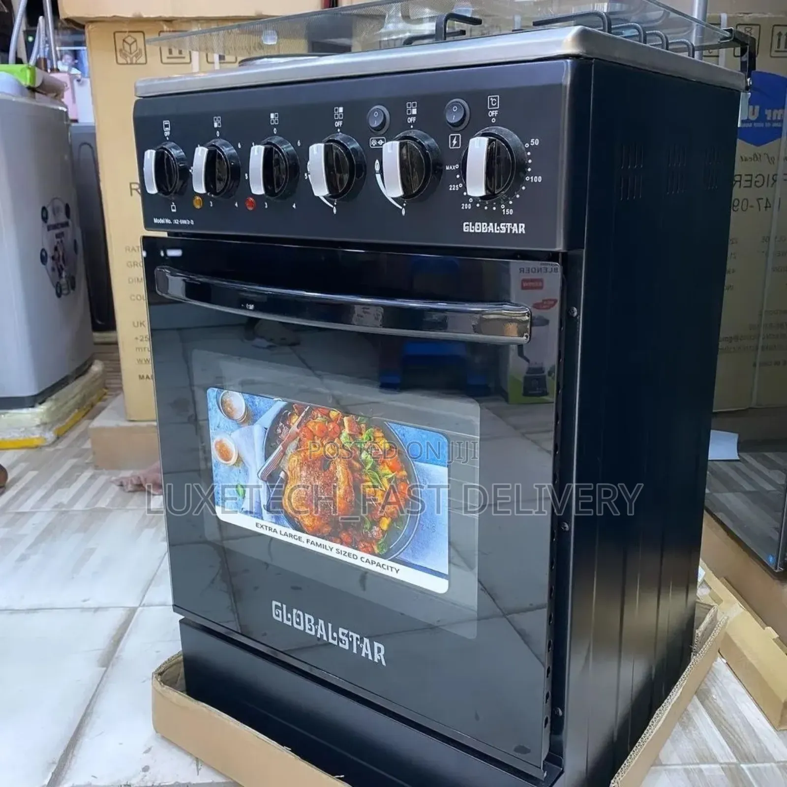 Globalstar Cooker With Electric Oven 50×50 (3 Gas + 1 Electric Plate)