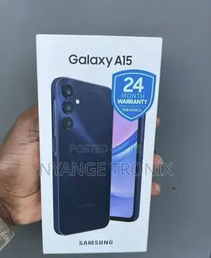 New Samsung Galaxy A15 128 GB Black