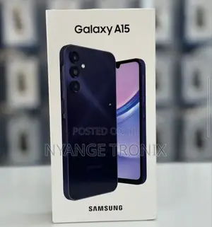 New Samsung Galaxy A15 128 GB Black