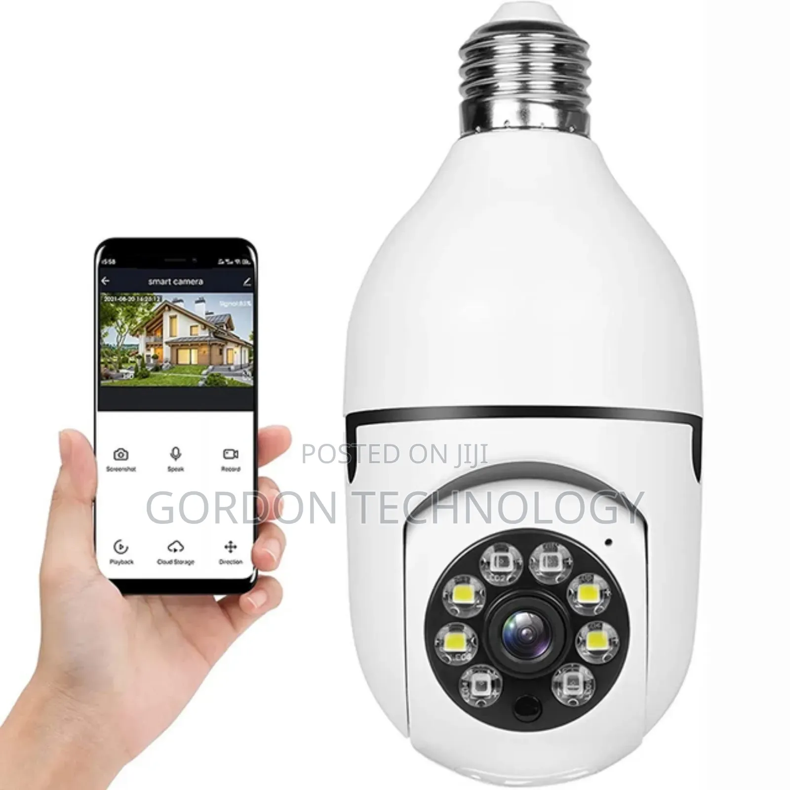 Smart Bulb(Taa Yenye CCTV Camera).