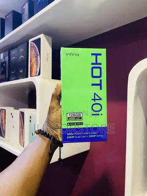New Infinix Hot 40i 128 GB Black