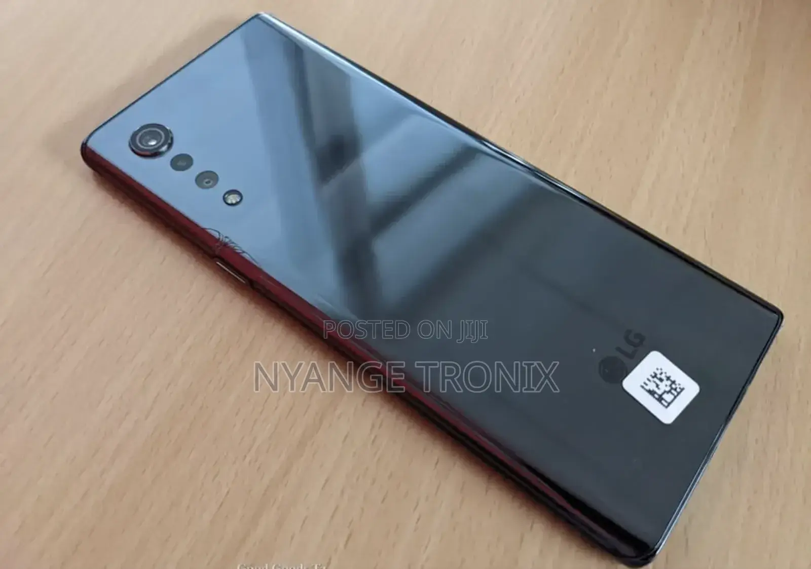 LG Velvet 128 GB Black