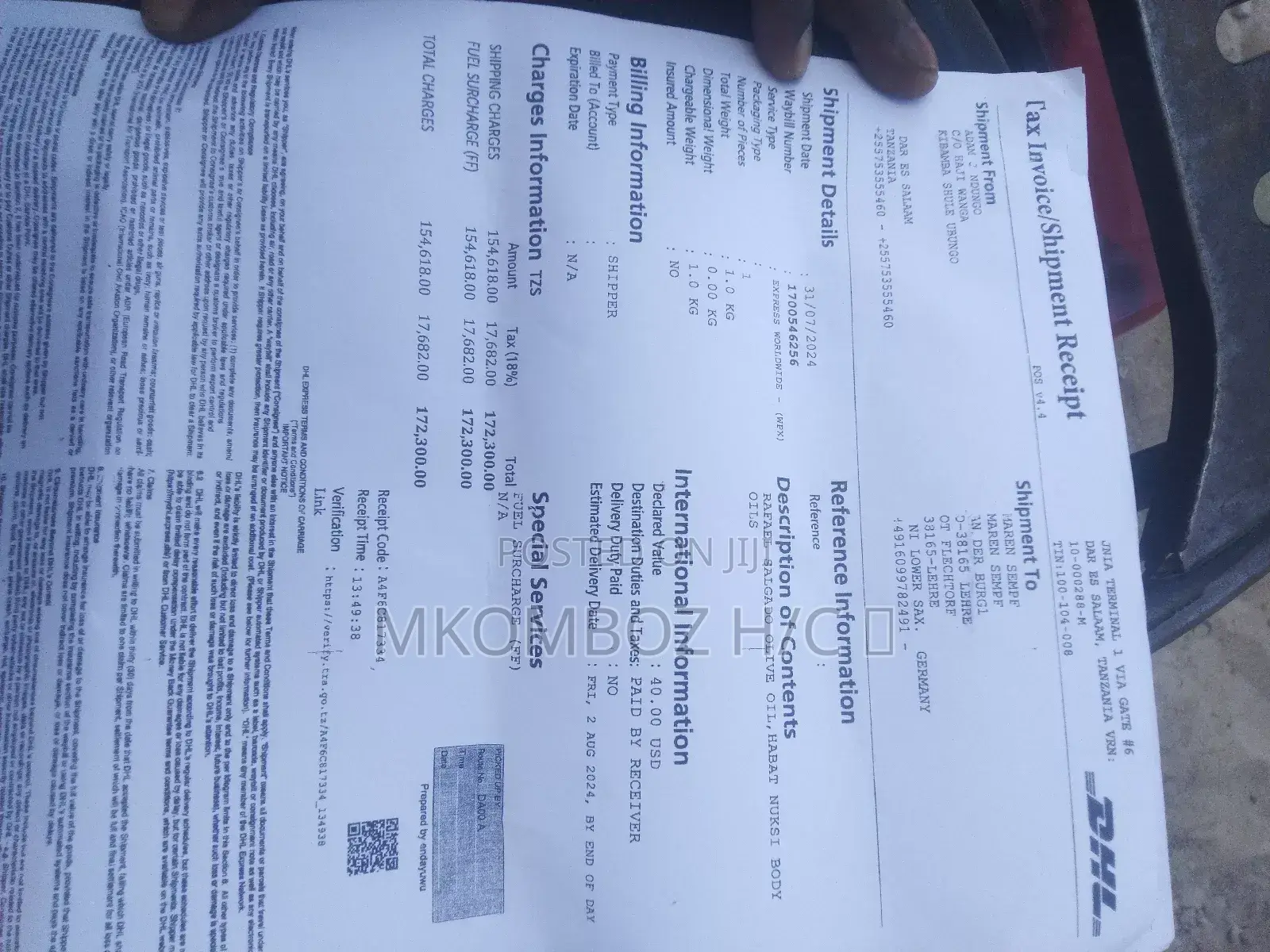 Tunatoa Huduma Ya Delivery Popote Ulipo, Ukinunua Bidhaa %