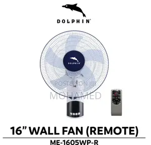 Dolphin Wall Fan/Feni With Remote