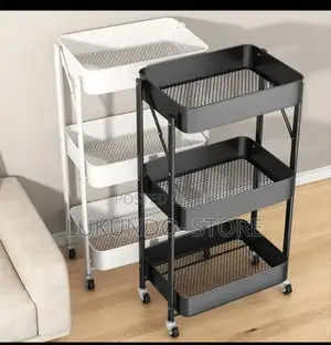 Rack Portable Folding Storage Three Layer