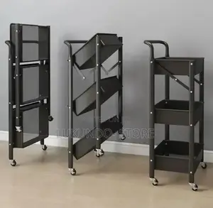Rack Portable Folding Storage Three Layer