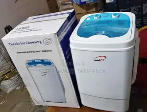Single Tube Washer With Spin Dryer, Compact Laundry Washer