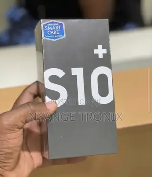 New Samsung Galaxy S10 Plus 128 GB Black