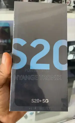 New Samsung Galaxy S20+ 128 GB Black