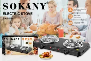 Sokany Electric Stove 2 Plates