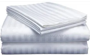 Plain White Cotton Bedsheets Available